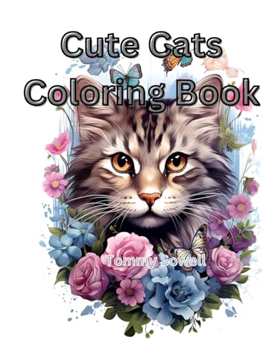 Cute Cats Coloring Book von Independently published